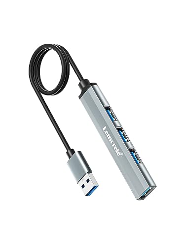 Elegante e portatile: lo splitter USB C Hub viene fornito con un cavo da 60 cm, che offre supporto per cavi più lunghi in ambienti complessi senza ingombro dei cavi, perfetto per l'uso statico.Fornire le fatture è un nostro obbligo