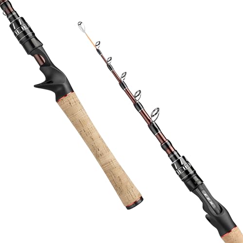 EOW XPEDITE Portable Telescopic Fishing Rods, Spinning...