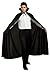 Rubie's Full Length Fabric Cape, Black, One Size Costume