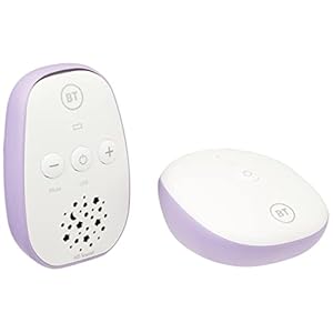 BT Digital Audio Baby Monitor 400, HD sound, sound level lights