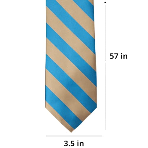 Image of tiemart Men's Striped Tie Standard Length
