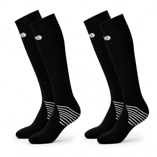 Image of Mint & Oak Bamboo Compression Socks For Men & Women, Sports Socks - Odour Free & Superior Grip, Running, Hiking, Cycling, Boosts Blood Circulation & Recovery