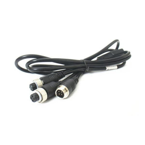 10pcs GX12 4Pin One Male to Two Female Aviation Cable Connector Waterproof Extension Cable 1M