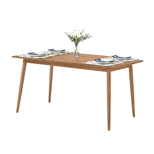 Alaterre Calais 59-Inch Mid Century Dining Table