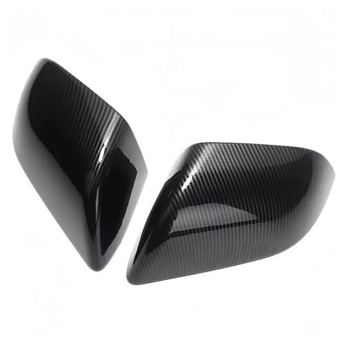 Coque de rétroviseur extérieur style carbone pour les trajets quotidiens en Tesla Model 3