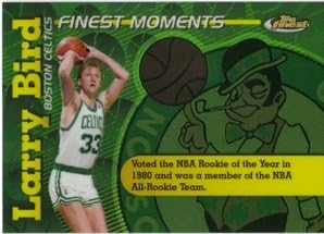 2006-07 Finest Moments #LB Larry Bird NBA Basketball Trading Card