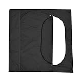 kesurpae Lona de Campamento Resistente, Lona de Suelo, tamaño Tienda campaña Ligero, excelente Durabilidad y Resistencia al Agua, Equipo Supervivencia, Suelo Ultraligera, tapete Playa, Negro, 2m