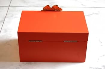 Amazon.co.jp: オレンジ エルメスカラー ゴールド 小物入れ