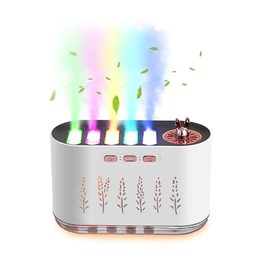 Dinámica Pick-up Humificador,Mini humidificador dinámico,con 5 boquillas y 20 Colores de luz,700 ml,Seguridad de Apagado automático,para Dormitorio de Oficina Dinámica Pick-up Humificador,Mini humidificador dinámico,con 5 boquillas y 20 Colores de luz,700 ml,Seguridad de Apagado automático,para Dormitorio de Oficina
