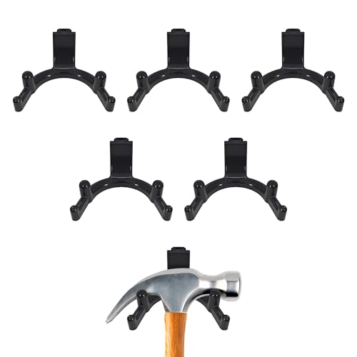 LITGURU Tool Hook for Lifetime Shed Accessories: 6 Pcs ABS Storage She