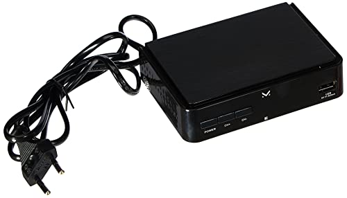 Telecomando Majestic DEC 665 - Decoder Digitale terrestre DVB-T/T2 HD, ingresso USB, Telecomando, SCART, HDMI