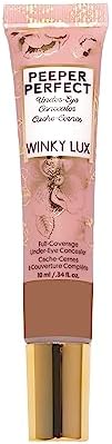 Winky Lux Peeper Perfect Under Eye Concealer, Concealer Makeup and Under Eye Primer, Full Coverage Concealer and Under Eye Color Corrector for Dark Circles, Deep