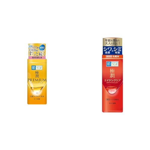 【セット買い】肌ラボ 極潤プレミアム ヒアルロン乳液 140ml + 肌ラボ 極潤 薬用ハリ化粧水 【医薬部外品】 無香料 170 ミリリットル
