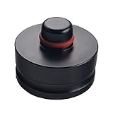 DEWHEL Jack Lift Point Pad Adapter Aluminum for All Tesla Model 3 Models -Safely Raising Vehicle - Protects Car Jack from Damaging Tesla Battery (1 pc, Black)