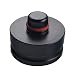 DEWHEL Jack Lift Point Pad Adapter Aluminum for All Tesla Model 3 Models -Safely Raising Vehicle - Protects Car Jack from Damaging Tesla Battery (1 pc, Black)