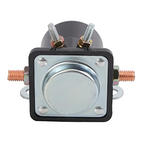 New Starter Solenoid Relay SW-3 Replacement for Ford Jeep Lincoln Mercury 1958-1991 Replaces C6AF, C7AF, C3912, C9AF, D2AF11450AA, 50-430, B-6A-11450A SW3 12V ZJWAQH Cover
