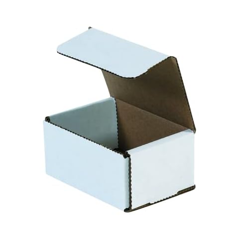 Boxes Fast Small Business Packaging, Shipping Box 4 x 3 x 2, 50 Bulk | Cardboard, Gift, Storage, Large, Double Wall Corrugated Boxes, 4x3x2 432 Cover
