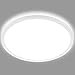 Produktbild BRILONER Leuchten LED Panel, Deckenleuchte, Deckenlampe, inkl. Hintergrundbeleuchtungseffekt, 30 Watt, 3.500 Lumen, 4.000 Kelvin, Weiß, Rund, Ø 48cm