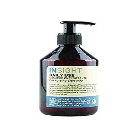 INSIGHT Clean Beauty Daily Use Energizing Shampoo for Soft & Shiny Hair, Vegan, 13.5 fl oz Cover