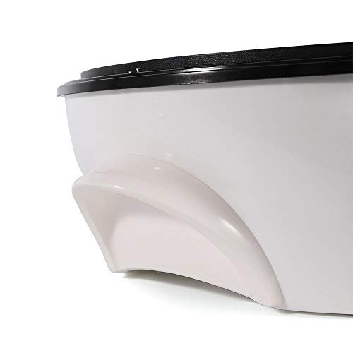 Yunrux Elektrische koffiebrander met instelbare temperatuur van 0-240 graden Celsius voor het huishouden, koffiebonenrooster, koffiebonenrooster, koffierooster, koffierooster, met de beste capaciteit 300-500 g - Image 6