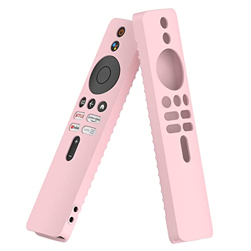 xhKJO Cover for Xiaomi Mi Box 4K TV (2nd Gen) Remote Control,Case for Xiaomi Mi Box 4K TV Remote 2nd Generation Shell Pounch Silicone New Sleeve Skin Holder Protective Grip Protector (pink) - Image 3