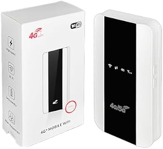 Zunate 4G 5G WiFi Hotspot, Unlocked USB WiFi Modem with SIM Card Slot, Portable Travel Router for Laptop (US Version)