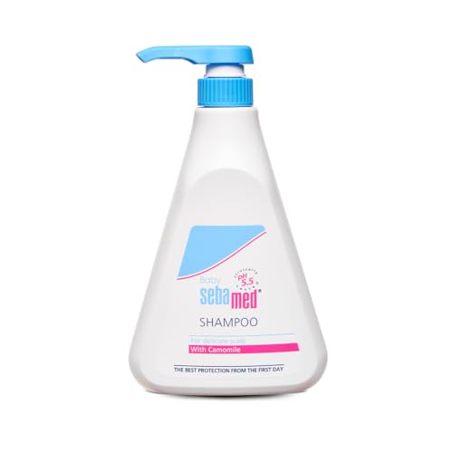 Sebamed Baby Shampoo 500ml|Ph 5.5| Camomile|Natural moisturisers|No tears formula|For delicate scalp