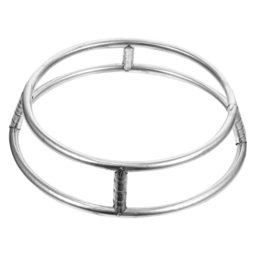 COLLBATH Stainless Steel Pot Rack Round Wok Base Stove Burners Risers for 29cm Pot Strong Stability Fast Heat Dissipation