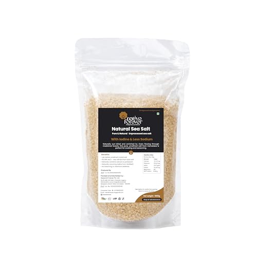 Image of Native Forever Rajamudi Rice - Low GI, High Fiber 3.6 kg | Natural sea salt 900g | (4500g)