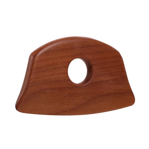 Ipetboom 1pc Wooden Scraping Board Gua Sha Body Tool Facial Scraper Massage Tool for Neck Face Shoulder