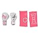Metal Boxe MB200 Gants Femme, Blanc, Taille 8 oz & MB147 sous Gants Rose
