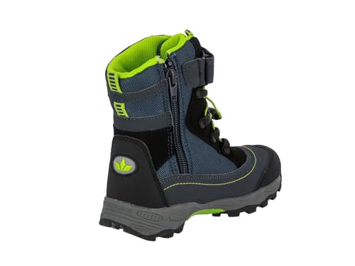 Lico Jungen Sundsvall Vs Schneestiefel, Marine Schwarz Lemon, 41 EU – Ansicht 4
