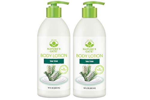 Nature's Gate Tea Tree Calming Body Lotion - 18 oz - 2 pk