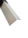 Produktbild Edelstahl Metallwinkel 1500mm 80x30 mm Korn 240 geschliffen V2A 0,8mm stark Winkelschiene Kantenschutz,kreativ bauen 150cm Edelstahlwinkel L-Profil Schenkel 8x3 cm