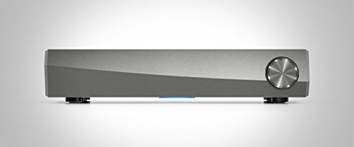 HEOS by Denon HEOSAVRSRE2 kabellose Rear Lautsprecher dunkel-silbernes gehäuse/Schwarze seitenwände