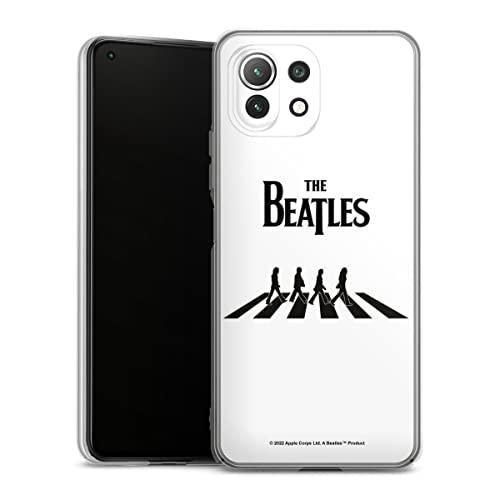 DeinDesign Coque Compatible avec Xiaomi Mi 11 Lite 5G Étui Housse The Beatles Abbey Road Musique - Les Beatles, Paul McCartney, John Lennon, RIngo Starr, George Harrison DeinDesign Coque Compatible avec Xiaomi Mi 11 Lite 5G Étui Housse The Beatles Abbey Road Musique
