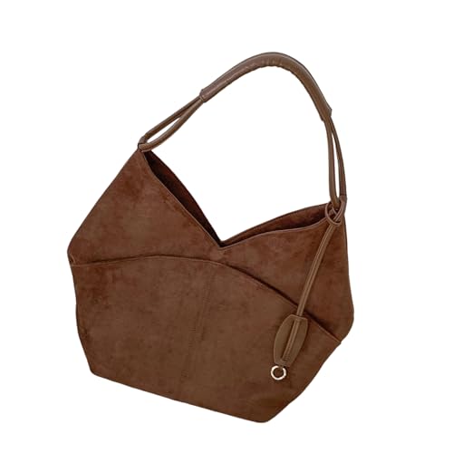 Sac à main en daim synthétique de haute qualité avec finitions soignées Hobo