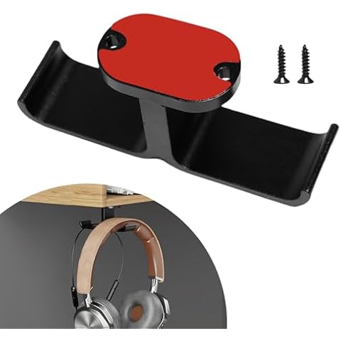 Hioip 360° Rotation Dual Headphone Hanger Cover