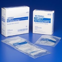 Oil Emulsion Impregnated Dressing Curity3 X 8 Mesh / Knitted Fabric Oil Emulsion Blend Sterile (6115 Pack of 3) by Curity