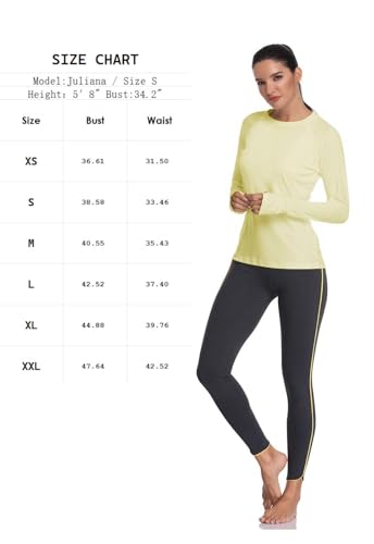 HISKYWIN Women's UPF 50+ Sun Protection Long Sleeve Shirts Outdoor Hiking Fishing Tops