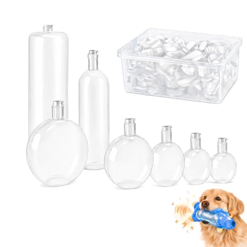KZUIU Dog Toys Squeaker Replacement Dog Toy Squeakers 72 Pack 7 Assorted Sizes Loud Durable Plastic Squeaky Toy Inserts (Squeaker Insert) for DIY Dog Toy Repair Easy to Replace to Extend Toy Life