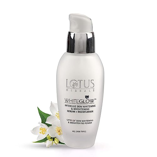 Lotus Herbals WhiteGlow Intensive Skin Whitening,Brightening Serum + Moisturiser, 30ml, 30 ml (Pack of 1)