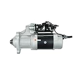 Haiyazhma Starter Motor 3102919 5256410 5284100 Compatible with Cummins Engine QSC8.3 ISL8.9