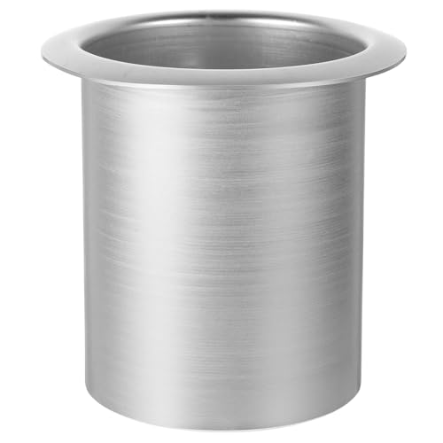 SOLUSTRE Game Table Cup Holder Insert, Aluminum Drop-in Drink Cup Holder Poker Table Cup Holders for Table Game Table Sofa Boats Bench Work Desk RV Cars & Trucks