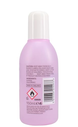 Collection Cosmetics 3-in-1 Nail Polish Remover, Cleans and Conditions Nails & Cuticles, Removes All Traces of Nail Varnish, Contains Acetone, 150ml - Image 3