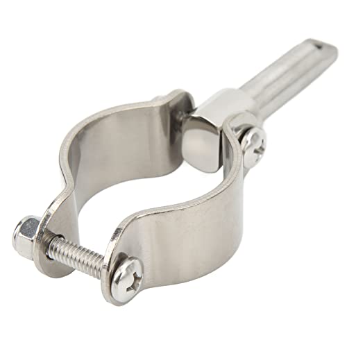 1 Pair Boat Oar Lock Socket,Oar Lock Socket Side Mount 1 3/8In To 1 3/4In Inner Diameter Clamp On Row Lock Brackets #TOP4