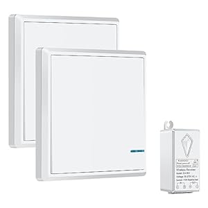 NineLeaf Funk-Wandsender Set mit Empfänger