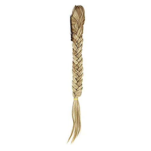 Fishtail Braid Ponytail Extension Clip in/on Hair Chignon Braid Fishtail Plait Ponytail