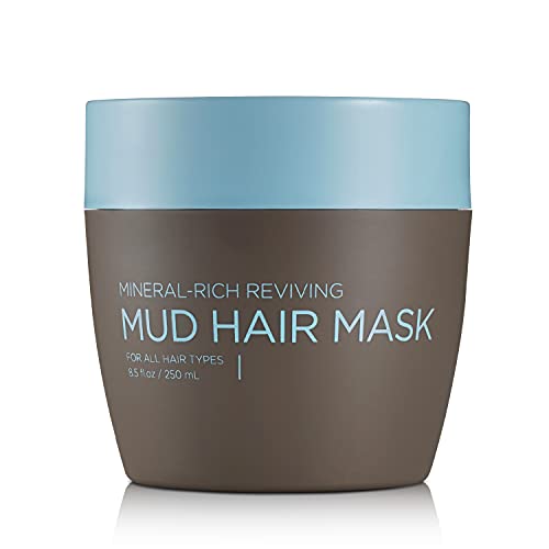 SEACRET Máscara para el cabello de barro con aceite de argán y minerales del mar muerto, una máscara para el cabello seco dañado, adecuada para todo tipo de cabello, 250 ml Cover