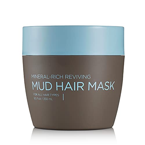 seacret mud conditioner - SEACRET Mud Hair Mask with Argan Oil & Minerals From The Dead Sea, A Reviving Hair Mask For Damaged Hair, Suitable For All Hair Types, 8.5 FL.OZ